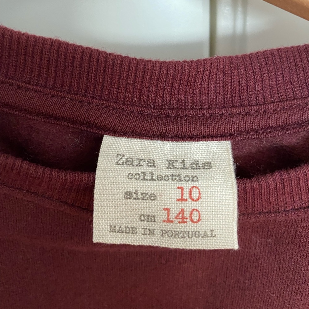 Preloved & Stylish colorblocked ZARA long-sleeve dress size 10!